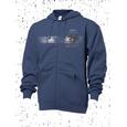 ATOC Cali Flag full zip hoody
