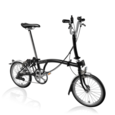 Brompton M type 6 speed reduced gearing-with dynamo