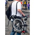 Off yer bike Handle with D rings for Bromptons