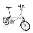 Brompton M type 6 speed - Cherry Blossom