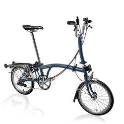 Brompton M type 6 speed - Tempest Blue 